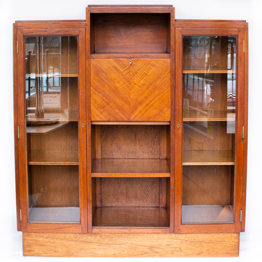 Pair of Secretaire Bookcases