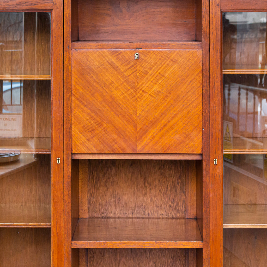 Pair of Secretaire Bookcases
