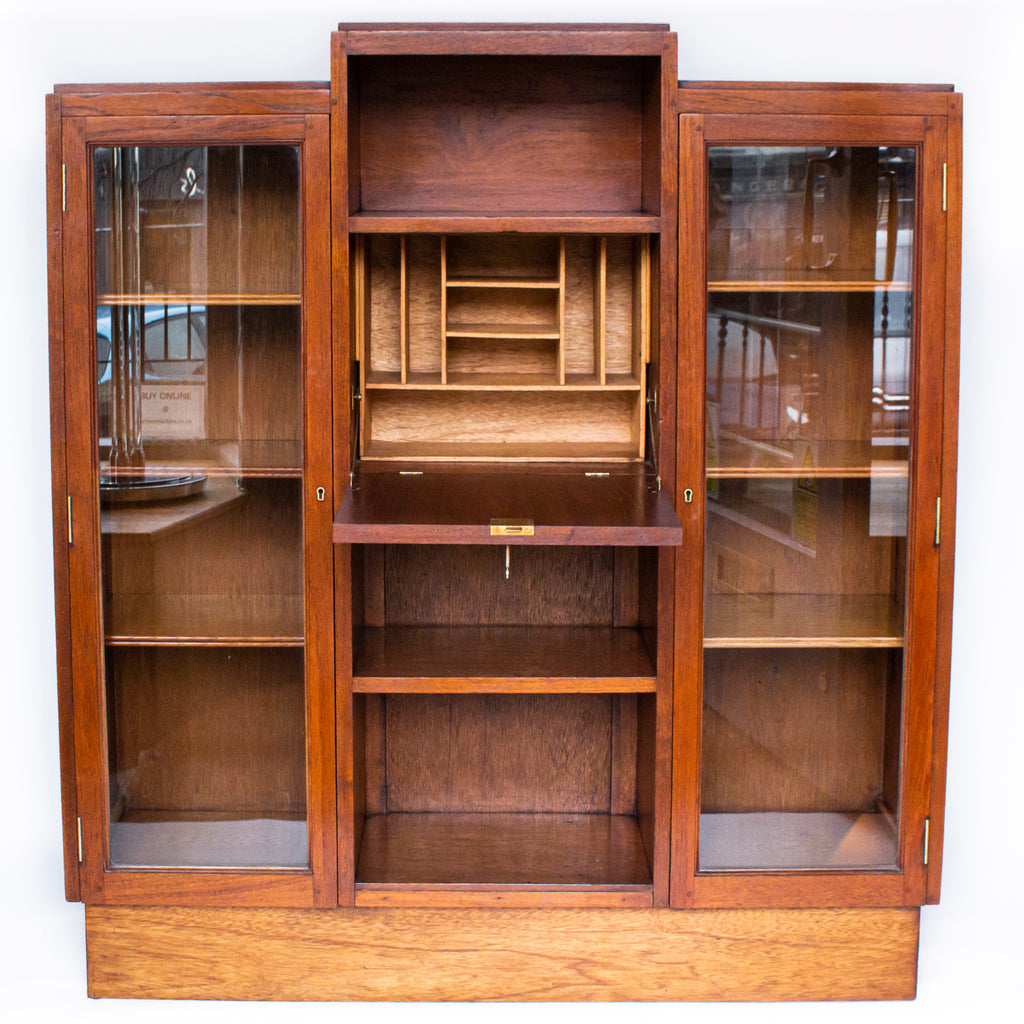 Pair of Secretaire Bookcases