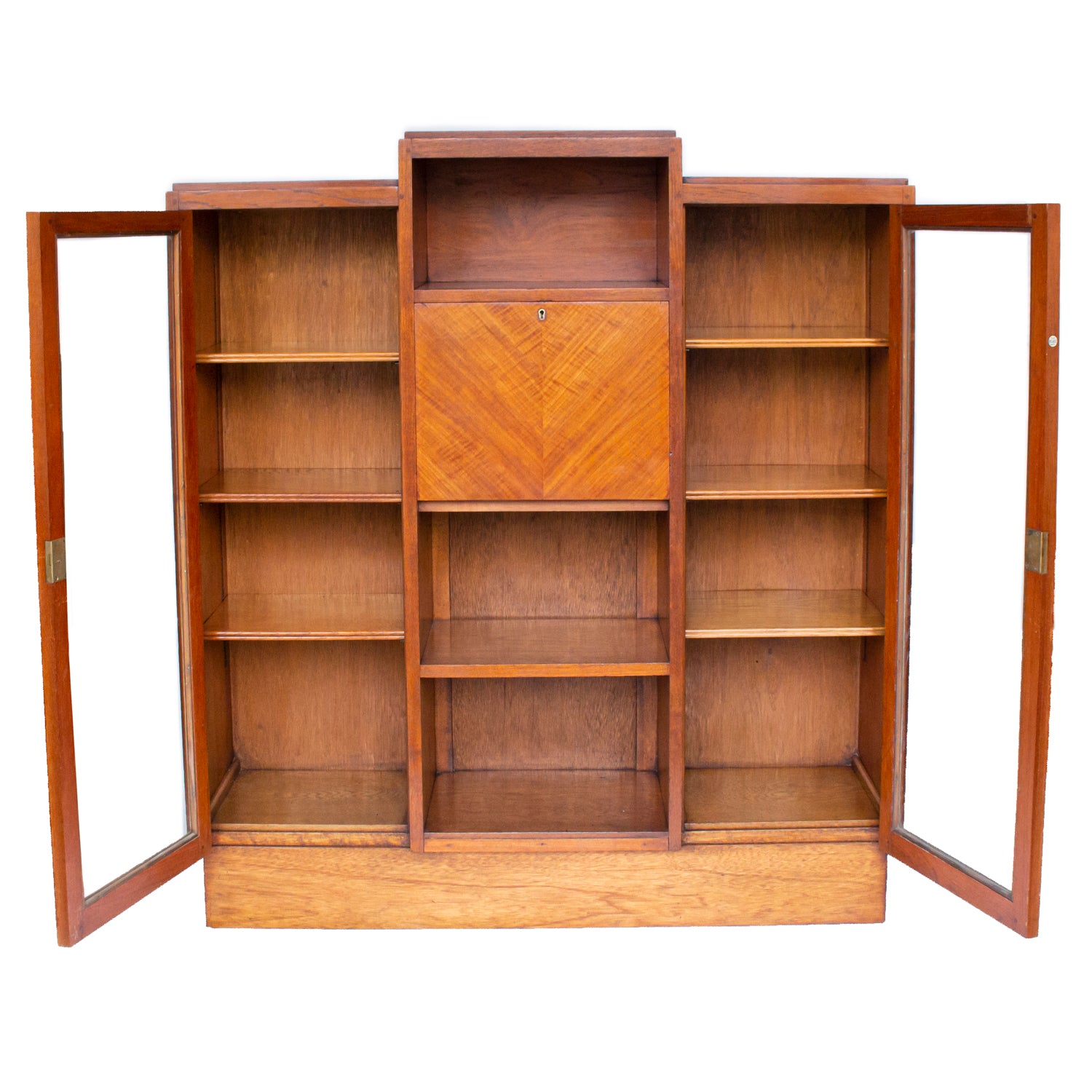 Pair of Secretaire Bookcases