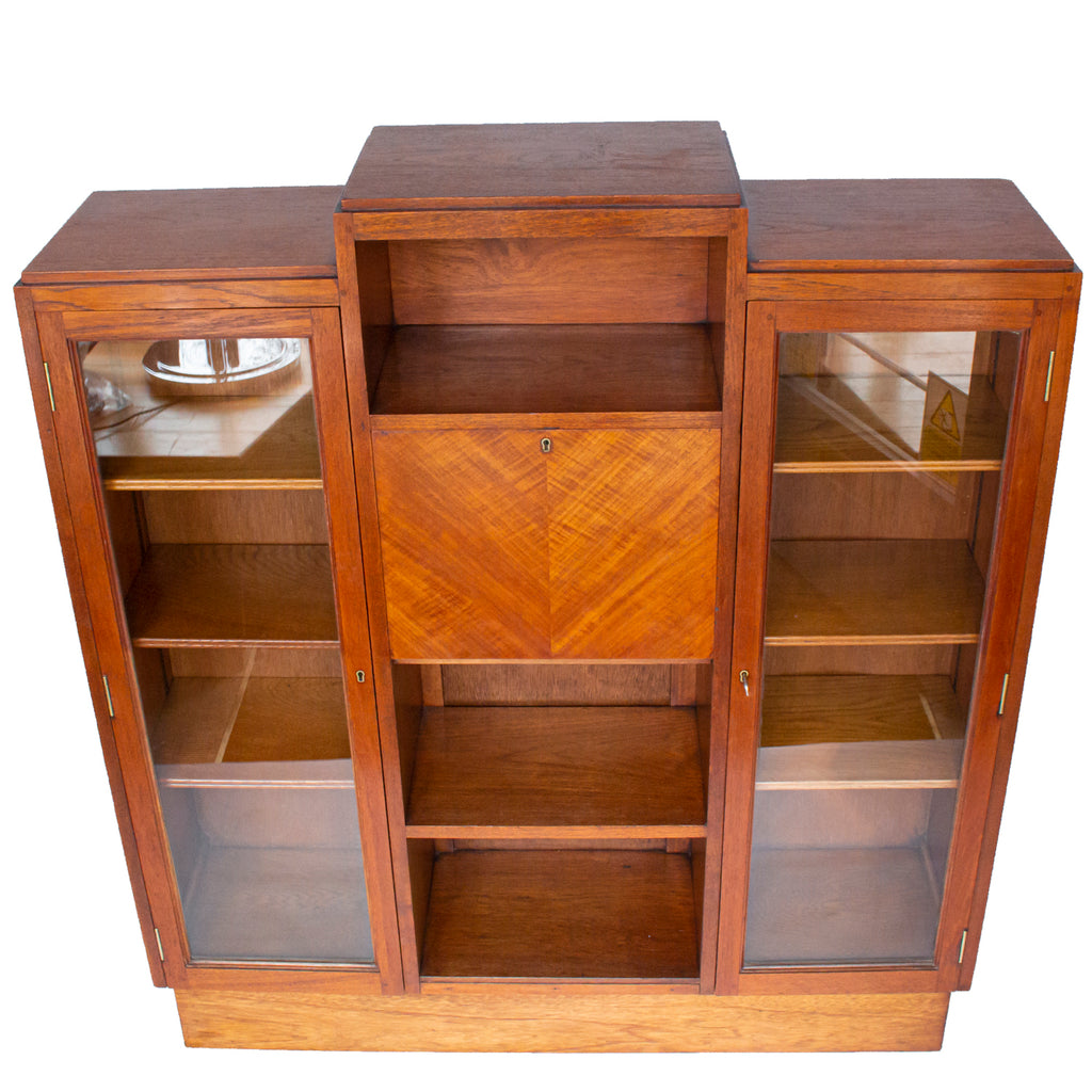 Pair of Secretaire Bookcases