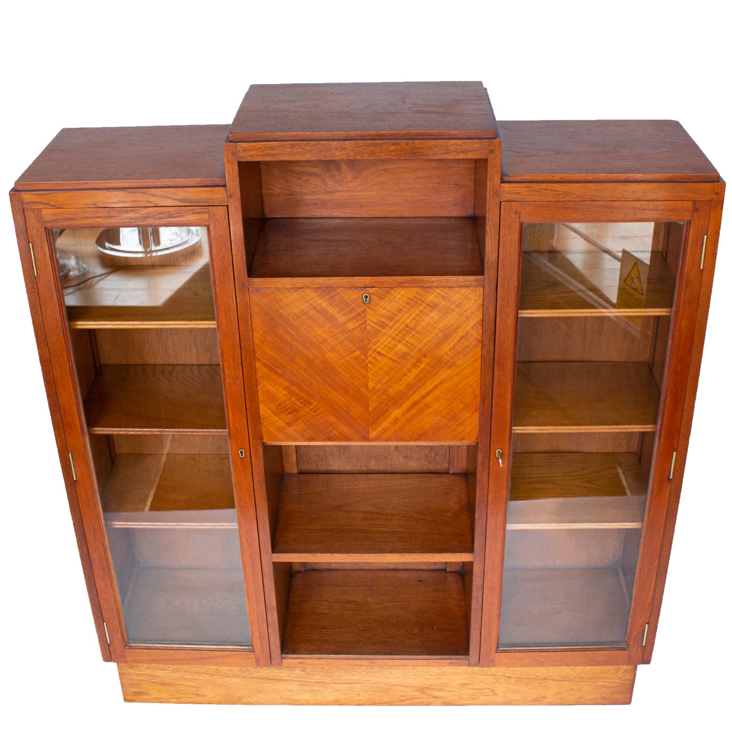 Pair of Secretaire Bookcases