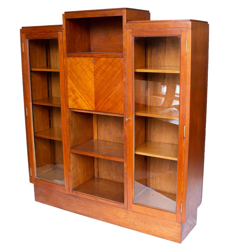 Pair of Secretaire Bookcases