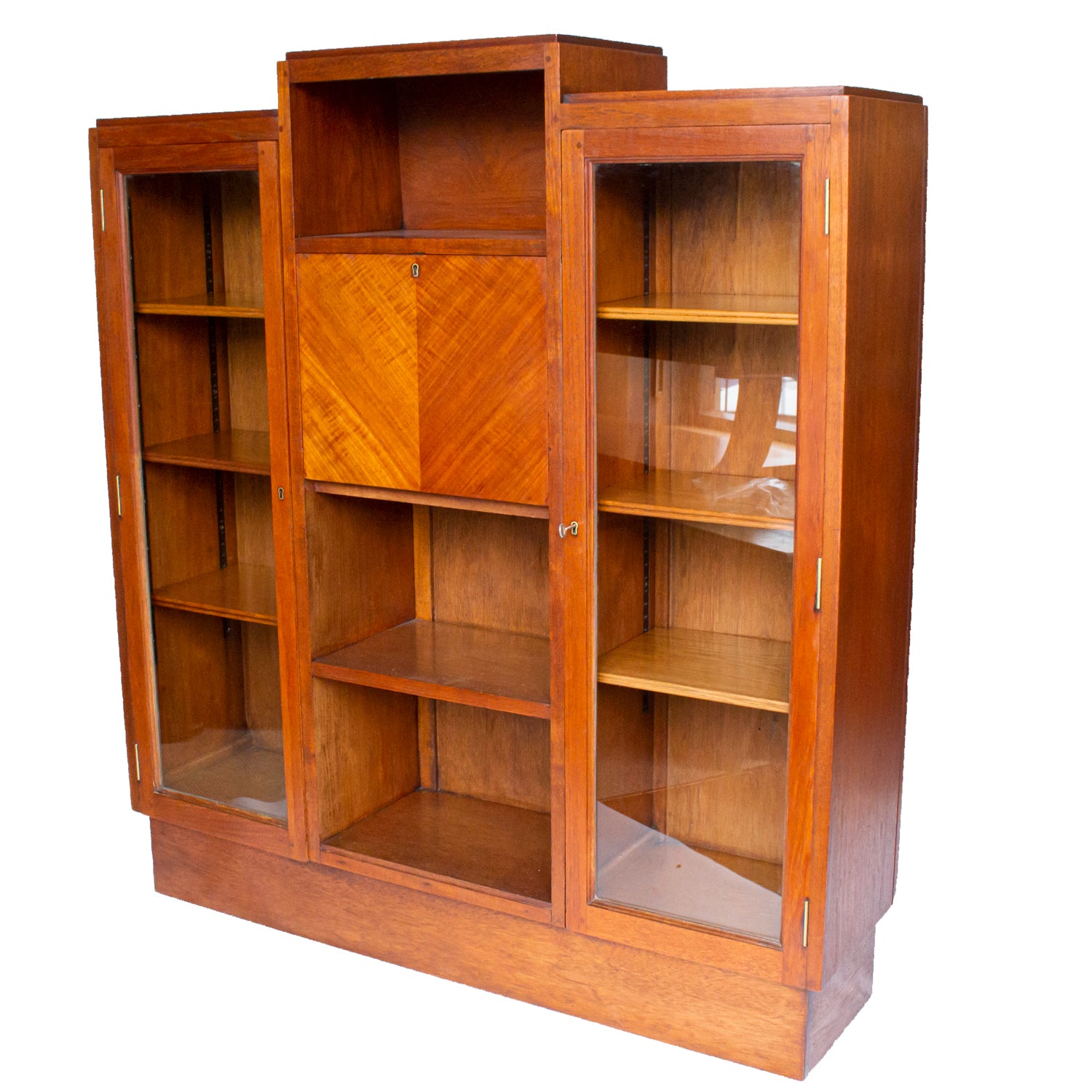 Pair of Secretaire Bookcases