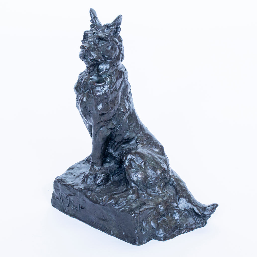 Bronze Scottie Dog