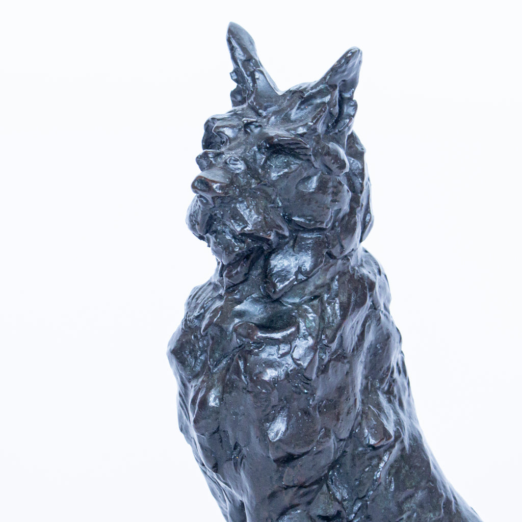 Bronze Scottie Dog