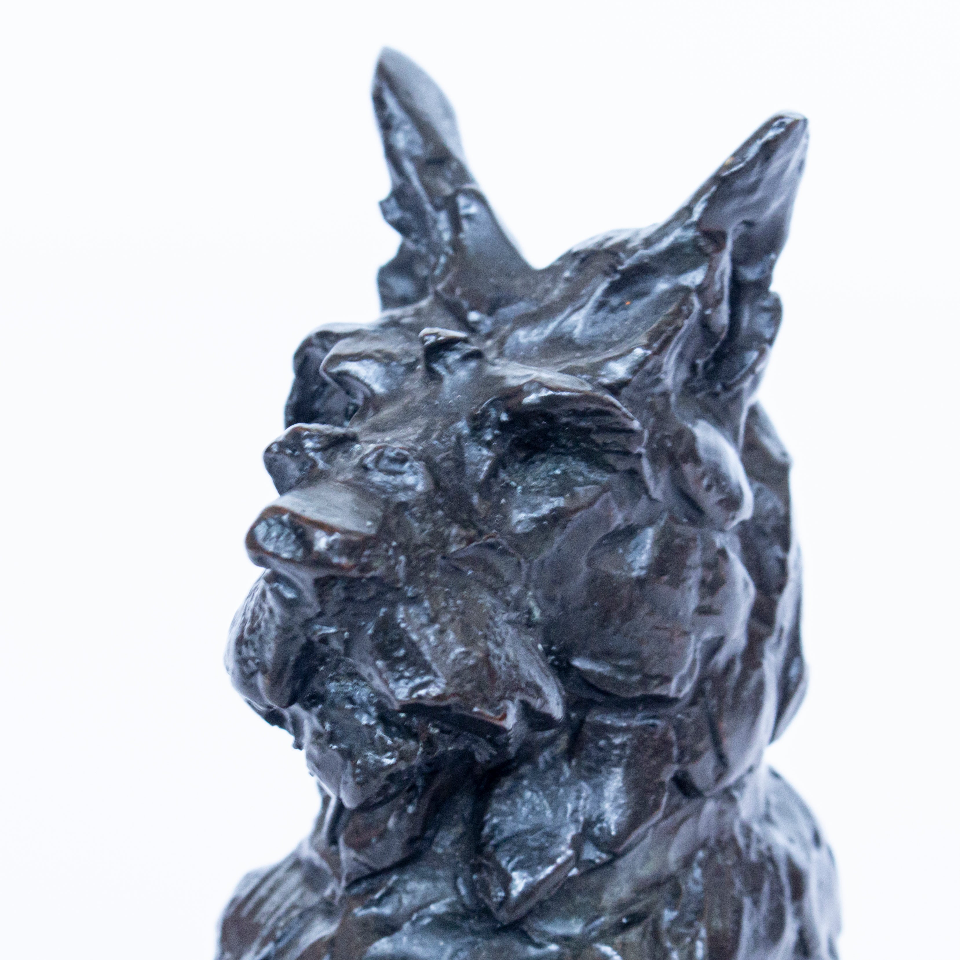 Bronze Scottie Dog