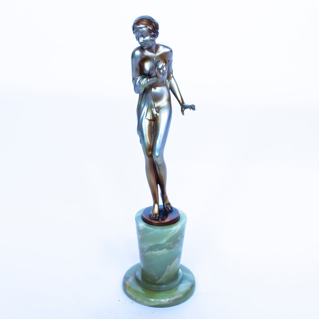 Modesty - Josef Lorenzl - Art Deco Bronze Sculptures - Jeroen Markies Art Deco