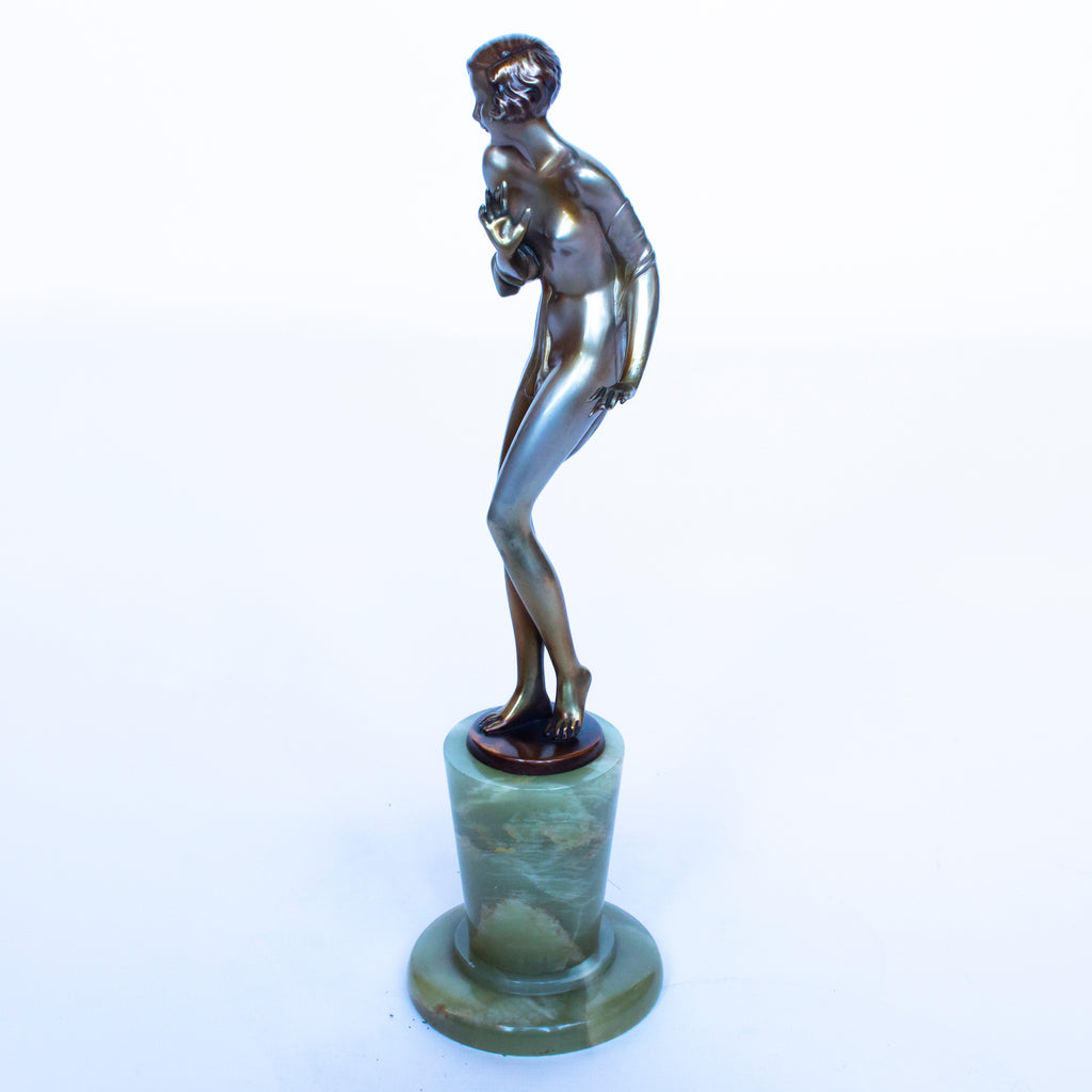 Modesty - Josef Lorenzl - Art Deco Bronze Sculptures - Jeroen Markies Art Deco