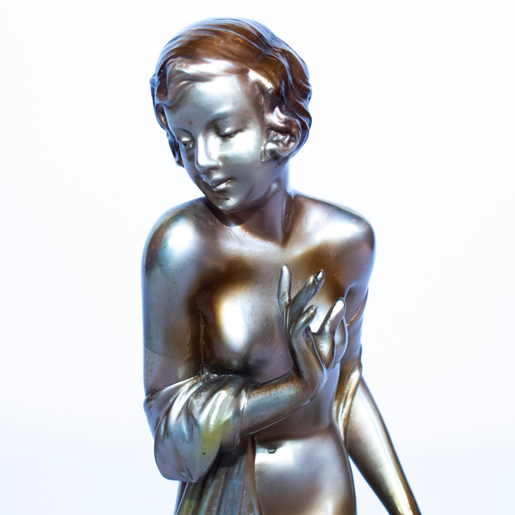 Modesty - Josef Lorenzl - Art Deco Bronze Sculptures - Jeroen Markies Art Deco