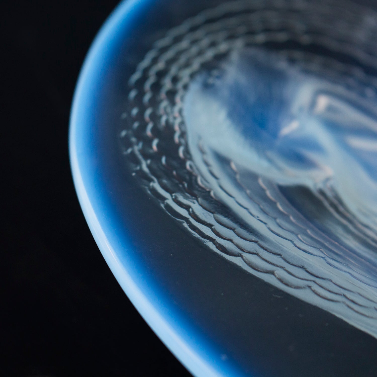 Calypso - Art Deco Glass Coupe Charger - René Lalique Glass - Jeroen Markies Art Deco