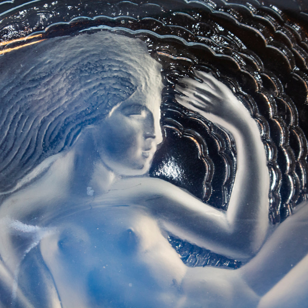 Calypso - Art Deco Glass Coupe Charger - René Lalique Glass - Jeroen Markies Art Deco