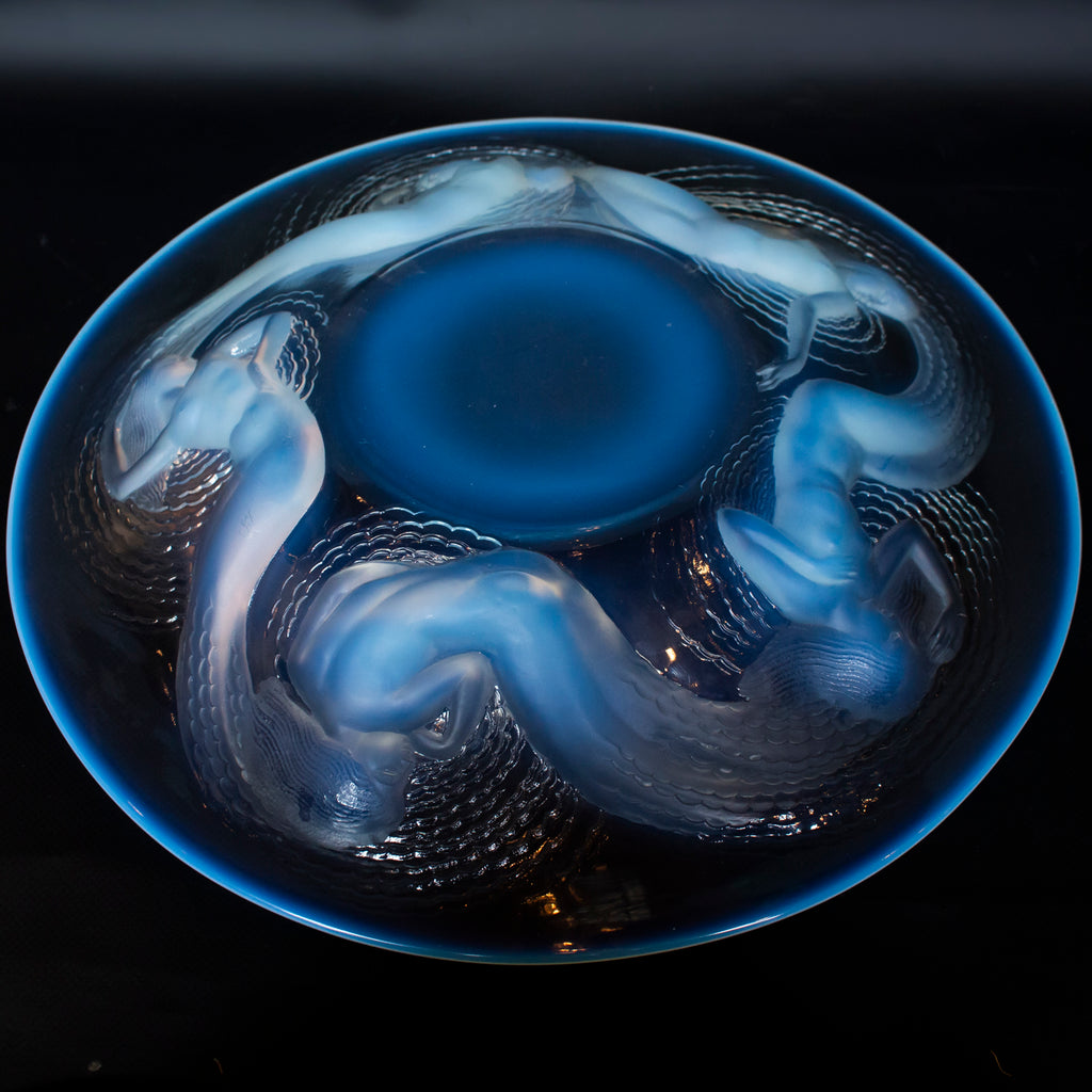 Calypso - Art Deco Glass Coupe Charger - René Lalique Glass - Jeroen Markies Art Deco