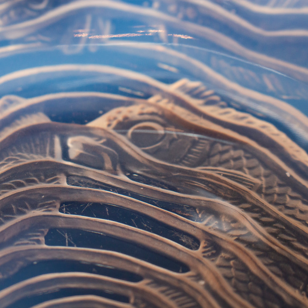 Dauphins - Art Deco Glass Bowl - René Lalique Glass - Jeroen Markies Art Deco