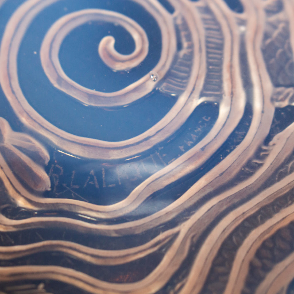 Dauphins - Art Deco Glass Bowl - René Lalique Glass - Jeroen Markies Art Deco