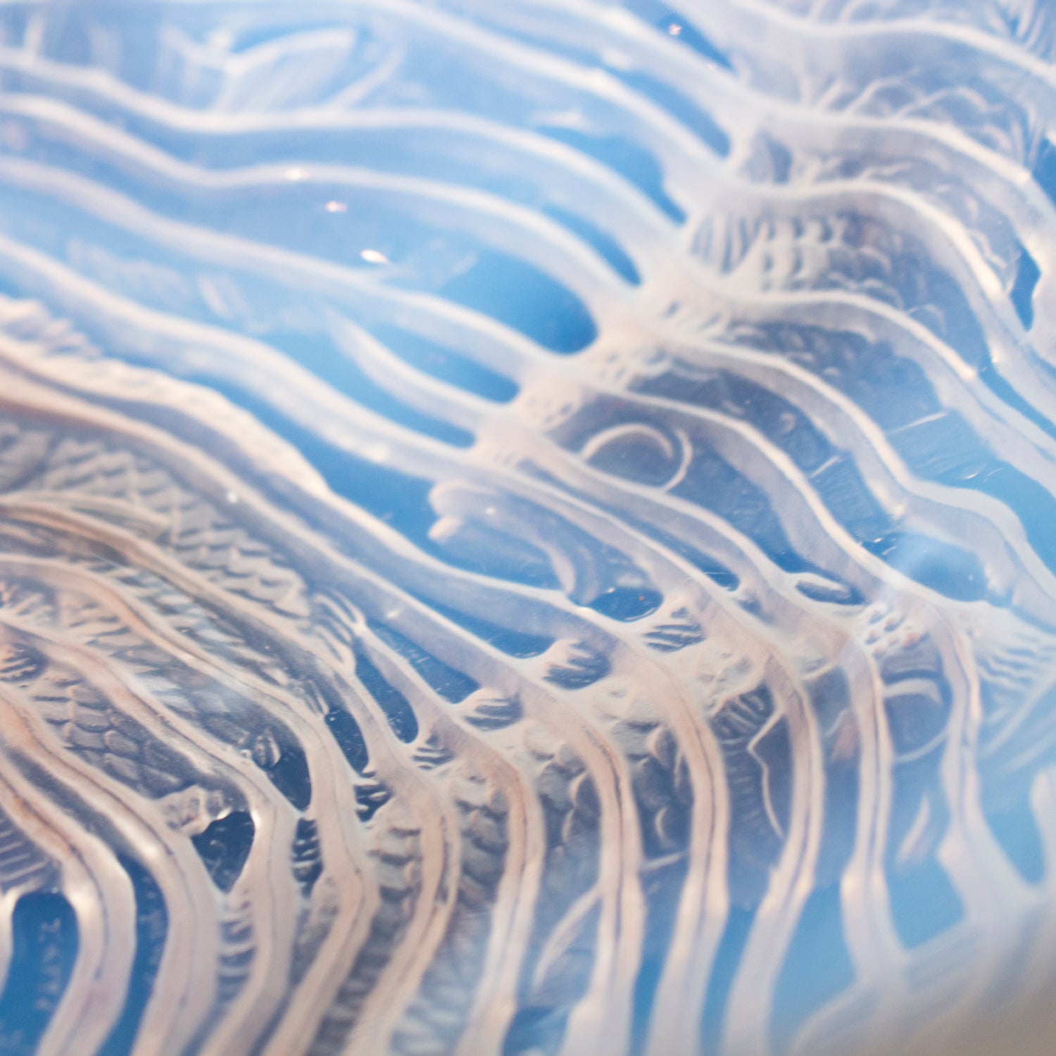 Dauphins - Art Deco Glass Bowl - René Lalique Glass - Jeroen Markies Art Deco