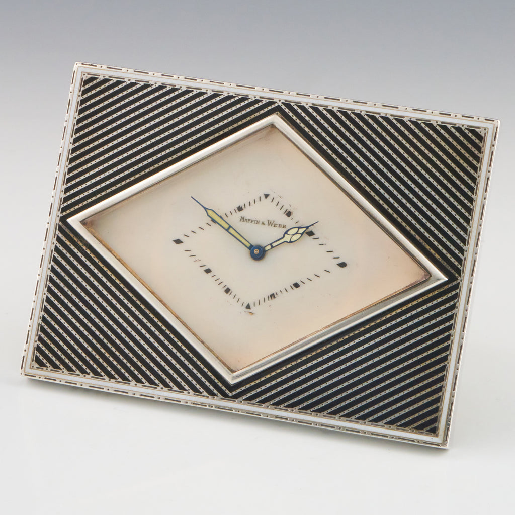 Vintage Mappin & Webb Desk CLock - Jeroen Markies Art Deco