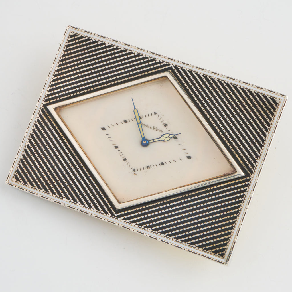 Vintage Mappin & Webb Desk CLock - Jeroen Markies Art Deco