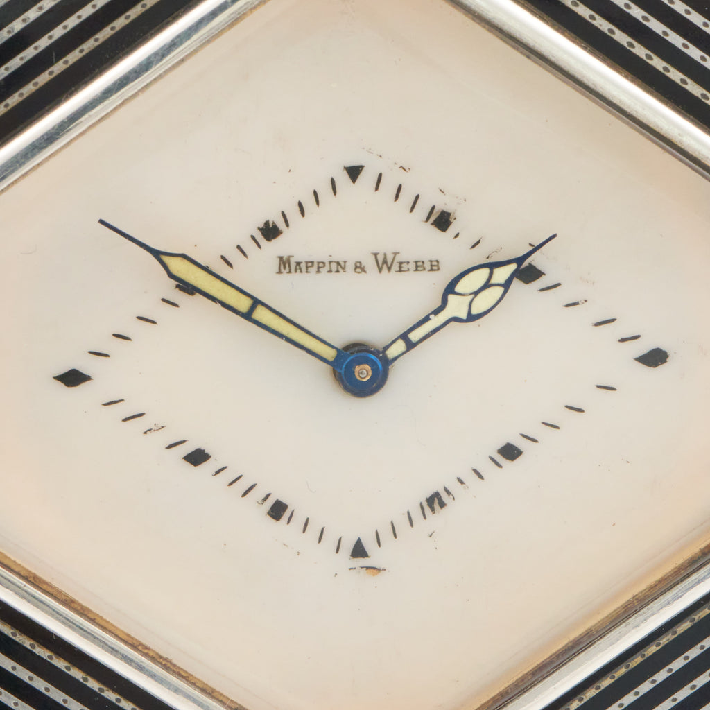 Vintage Mappin & Webb Desk CLock - Jeroen Markies Art Deco