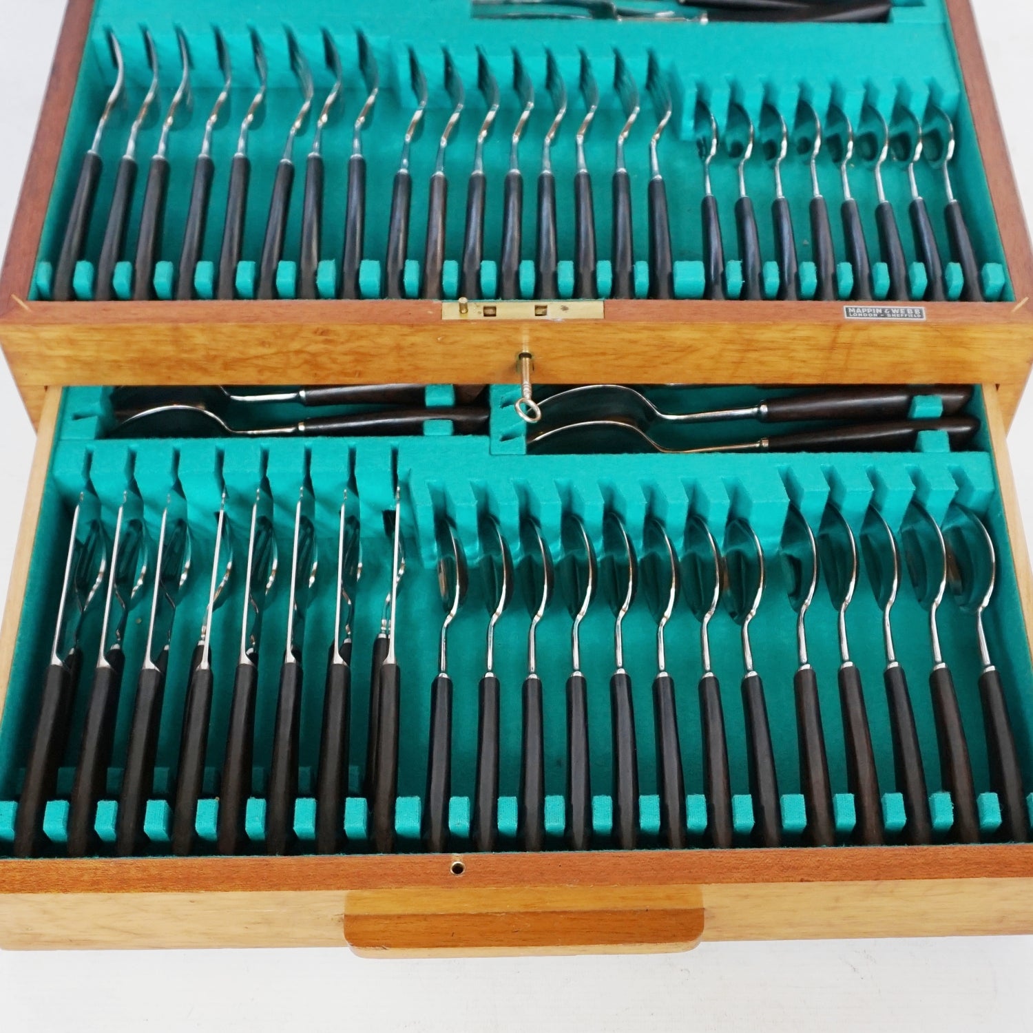 Mappin & Webb 1960's Cutlery Canteen Jeroen Markies Art Deco