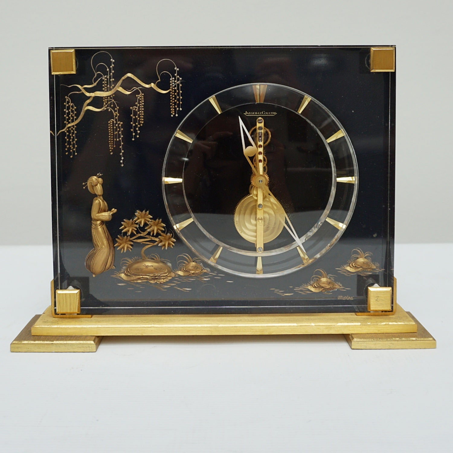 'Marina' Mid-Century Mantel Clock
