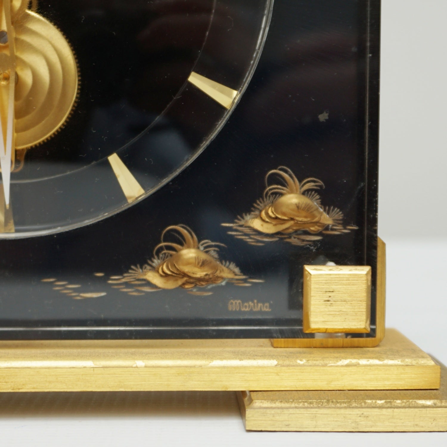 'Marina' Mid-Century Mantel Clock