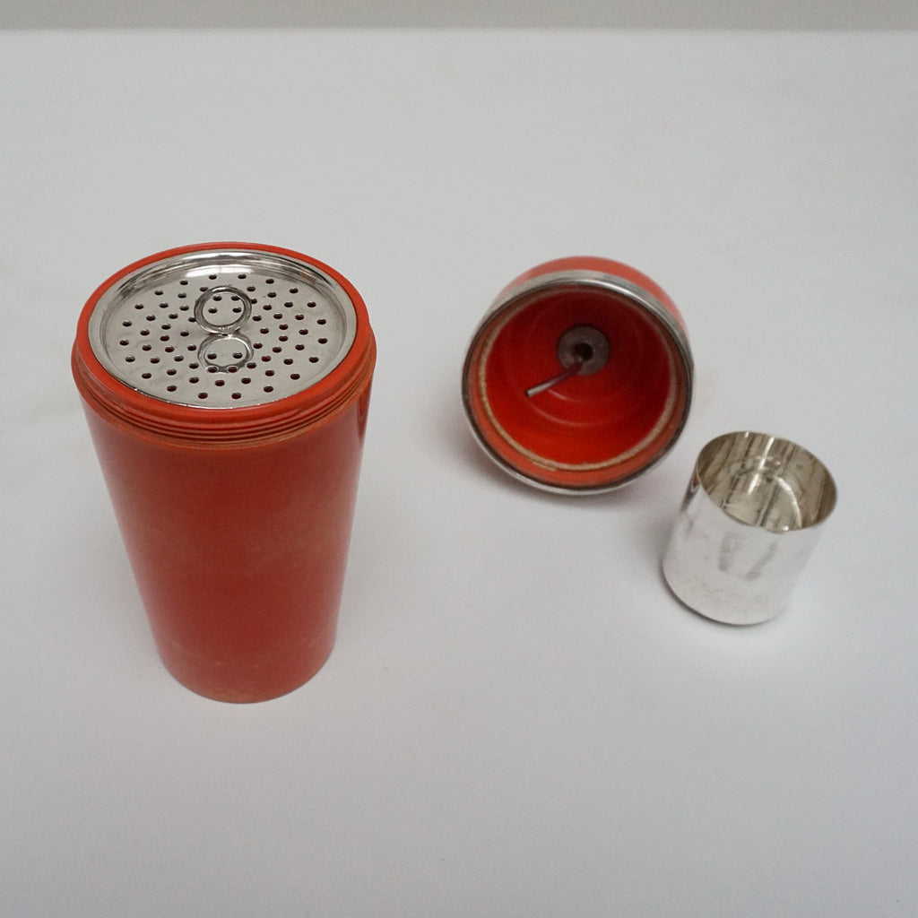 Rare-Original-Red-Master-Incolor-Recipe-Cocktail-Shaker-1935-Jeroen Markies Art Deco