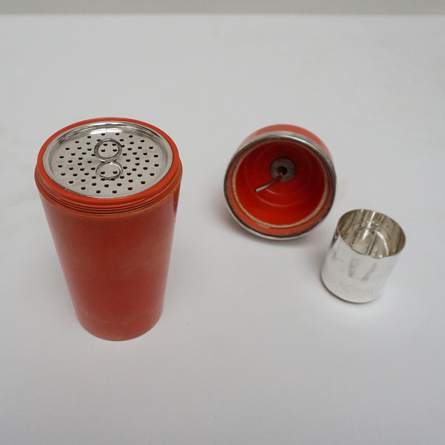 Rare-Original-Red-Master-Incolor-Recipe-Cocktail-Shaker-1935-Jeroen Markies Art Deco