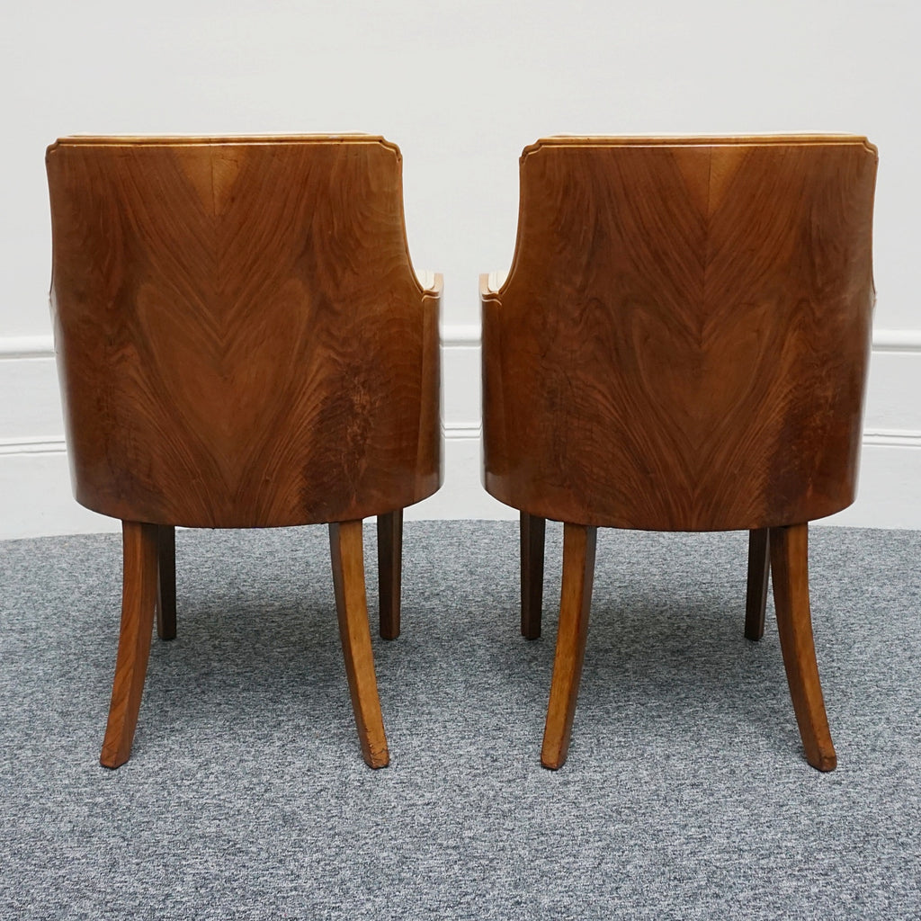 Original Pair of Art Deco Armchairs by Maurice Adams Circa 1930 - Jeroen Markies Art Deco