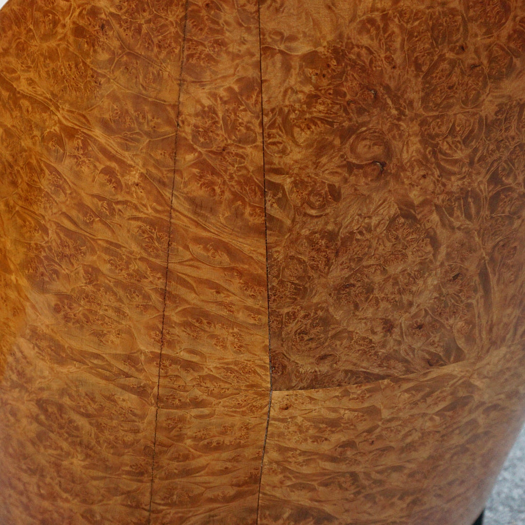 Original Vintage Art Deco Club Armchairs in Brown leather and walnut - Jeroen Markies Art Deco 