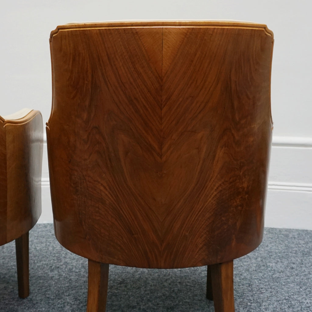 Original Pair of Art Deco Armchairs by Maurice Adams Circa 1930 - Jeroen Markies Art Deco