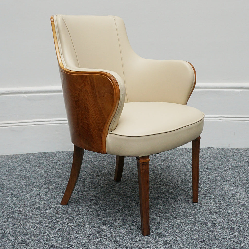 Original Pair of Art Deco Armchairs by Maurice Adams Circa 1930 - Jeroen Markies Art Deco