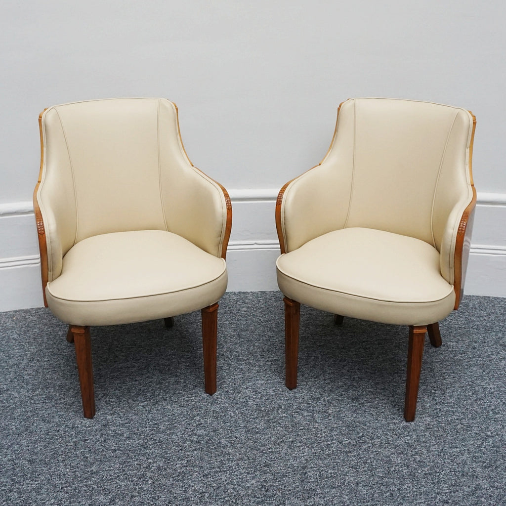 Original Pair of Art Deco Armchairs by Maurice Adams Circa 1930 - Jeroen Markies Art Deco