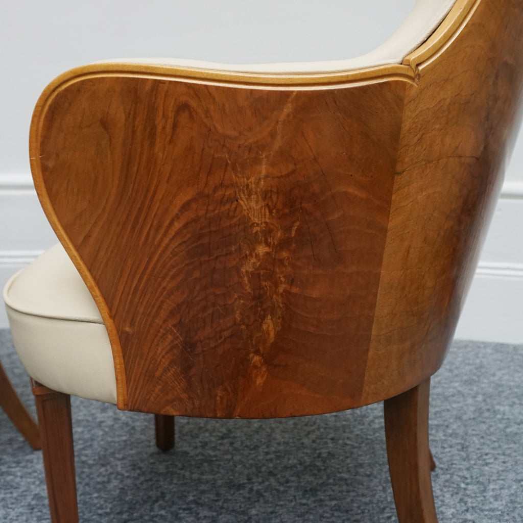 Original Pair of Art Deco Armchairs by Maurice Adams Circa 1930 - Jeroen Markies Art Deco