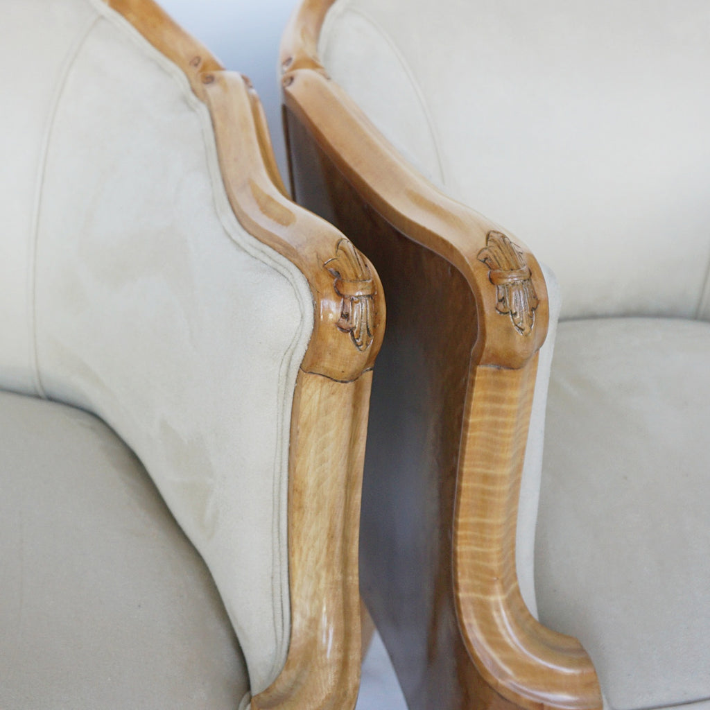 Vintage Pair of Art Deco Armchairs by Maurice Adams English 1930 - Jeroen Markies Art Deco