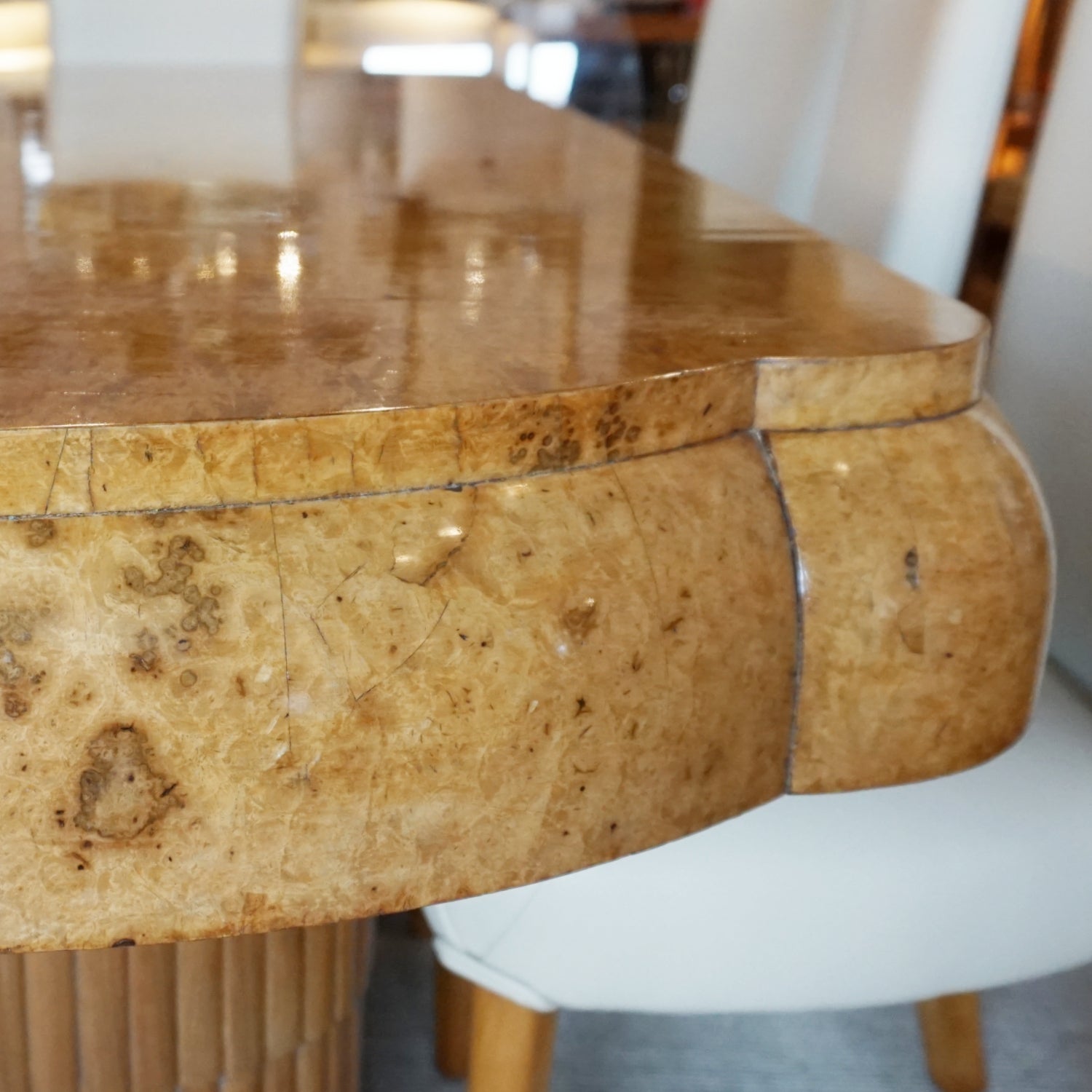 Art Deco 8 Seat Dining Suite by Maurice Adams English, Circa 1930 - Jeroen Markies Art Deco