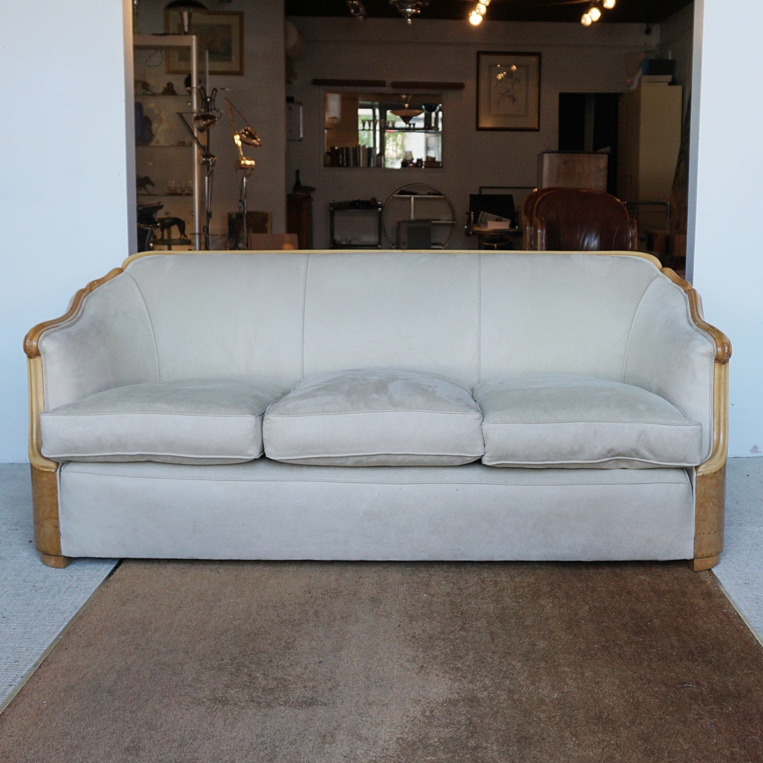 Original  Art Deco Sofa by Maurice Adams - Jeroen Markies Art Deco