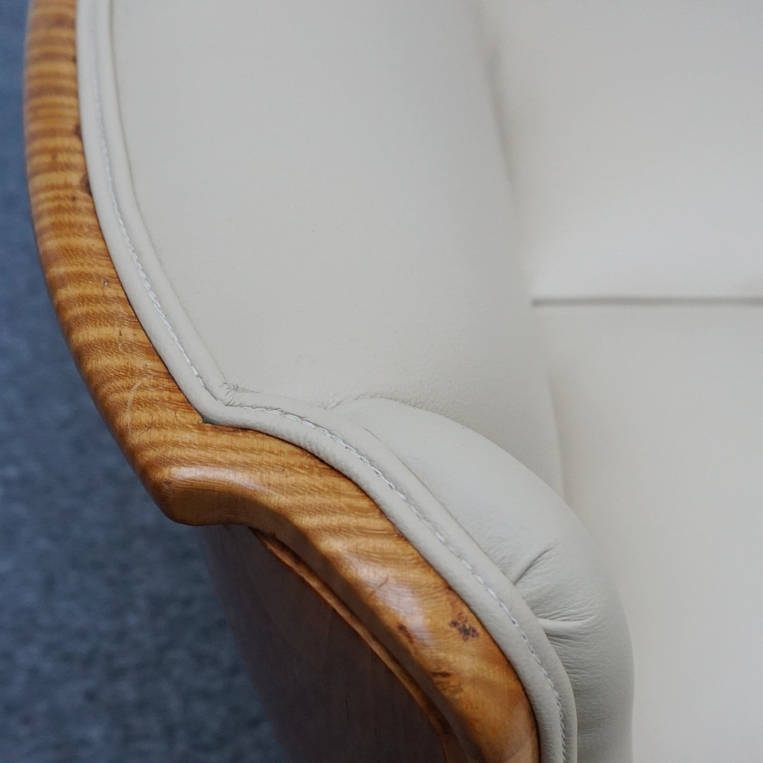 Vintage Art Deco Three Piece Lounge Suite by Maurice Adams Circa 1930 Burr Walnut and Leather - Jeroen Markies Art Deco