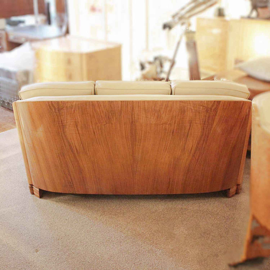 Maurice Adams Art Deco sofa at Jeroen Markies Art Deco