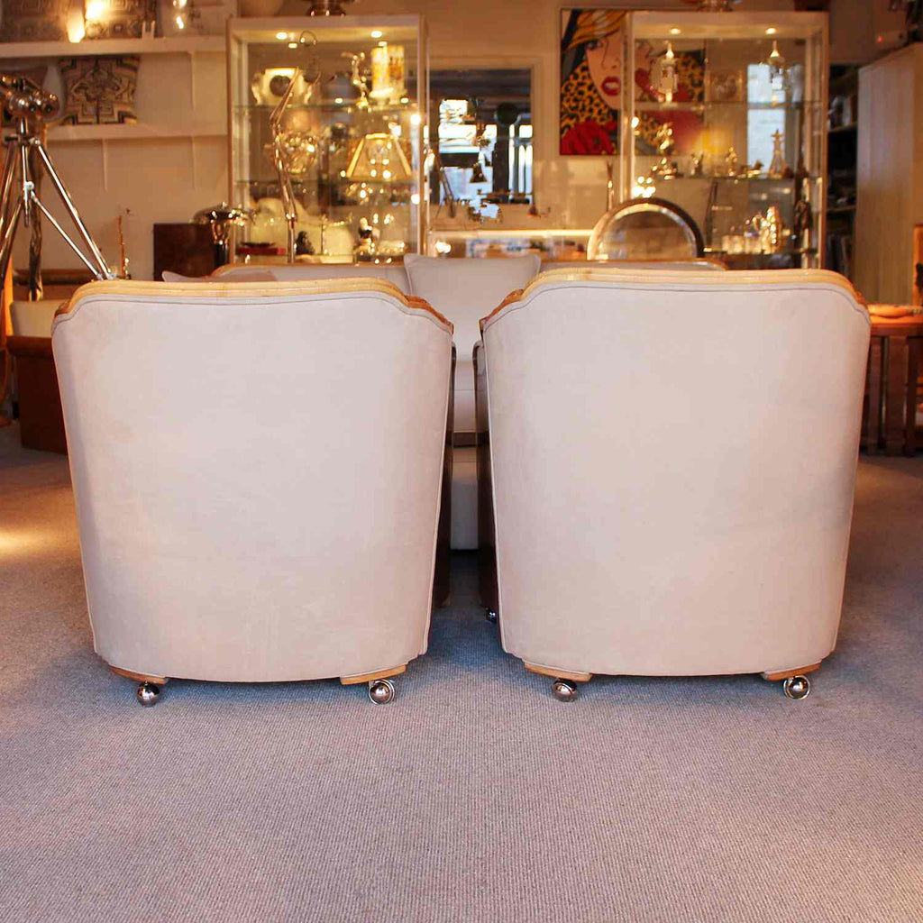 Maurice Adams Art Deco three piece suite circa 1930