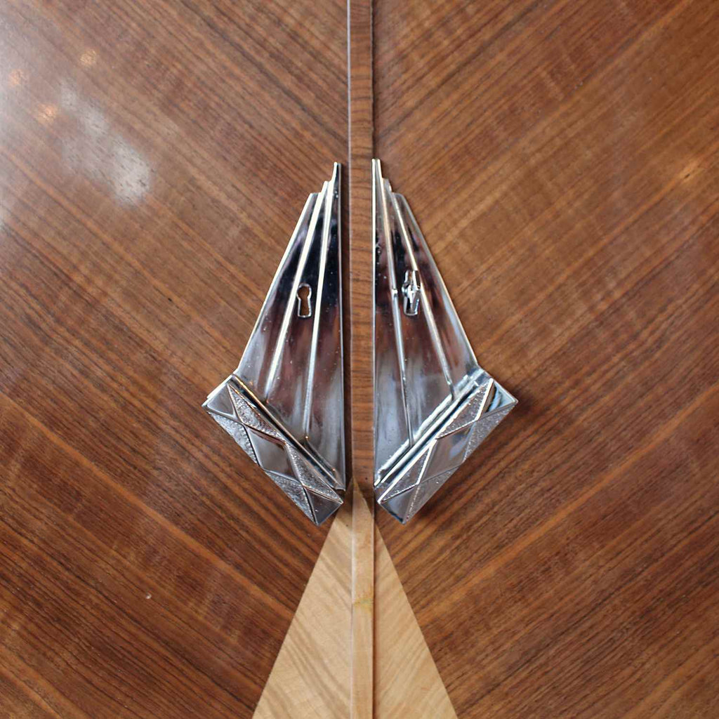 Maurice Adams Art Deco Cocktail cabinet at Jeroen Markies