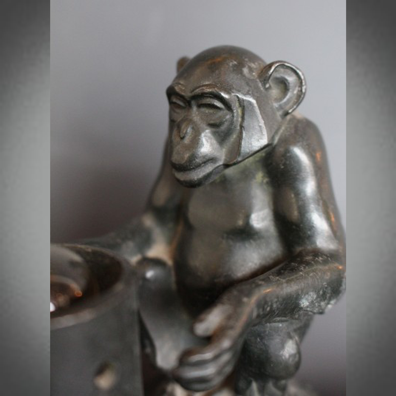 Max le Verrier Art Deco Lamp