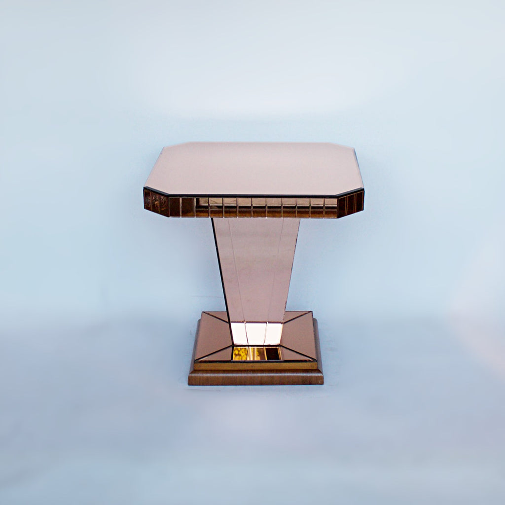 An Art Deco Mirrored Side Table - Art Deco Coffee Tables - Jeroen Markies Art Deco
