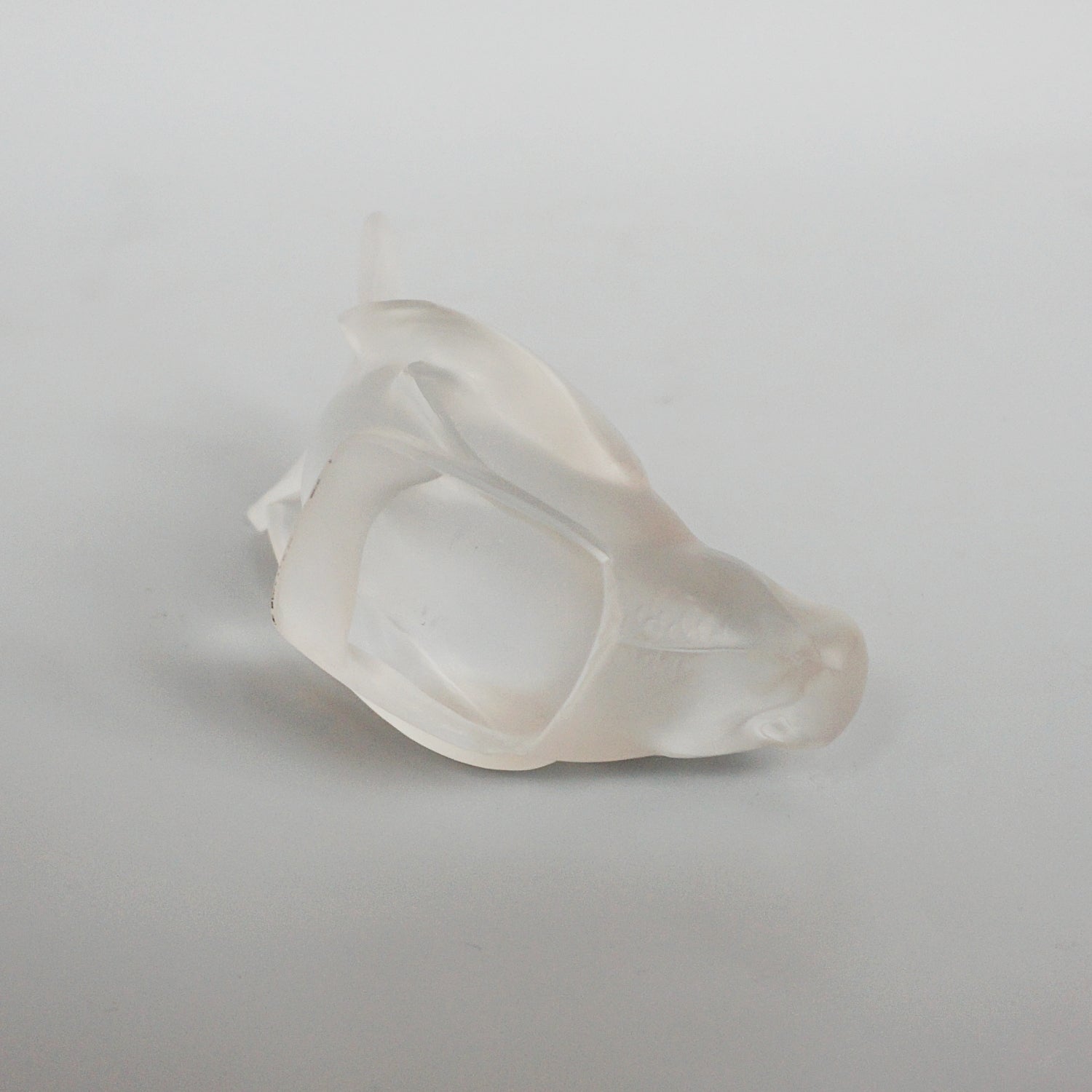 René Lalique Glass Moineau Hardi Art Deco Glass Paperweight - Jeroen Markies Art Deco 