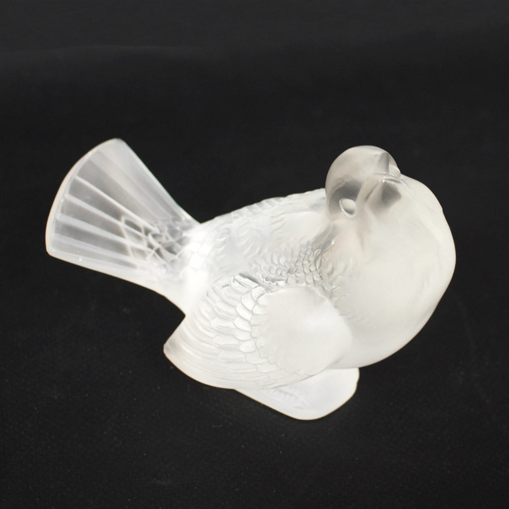 Moineau Moqueur - René Lalique Glass - Jeroen Markies Art Deco