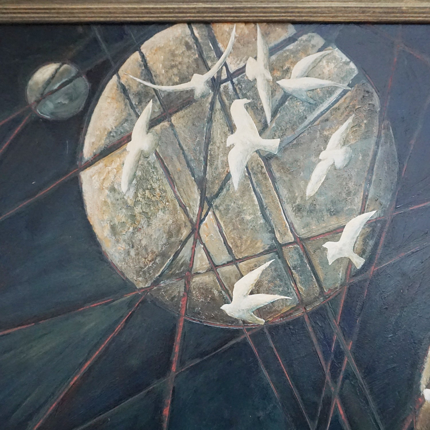 'Moonlight' Contemporary Oil on Canvas Painting by vera Jefferson - Jeroen Markies Art Deco
