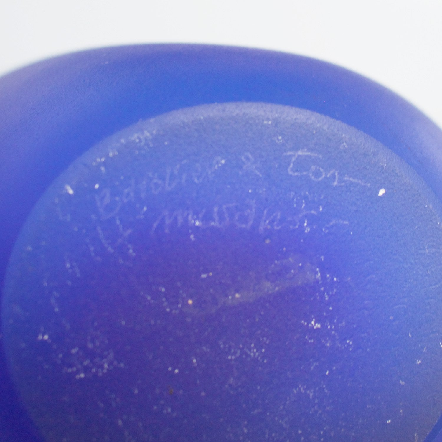 Barovier & Toso Frosted Glass Vase