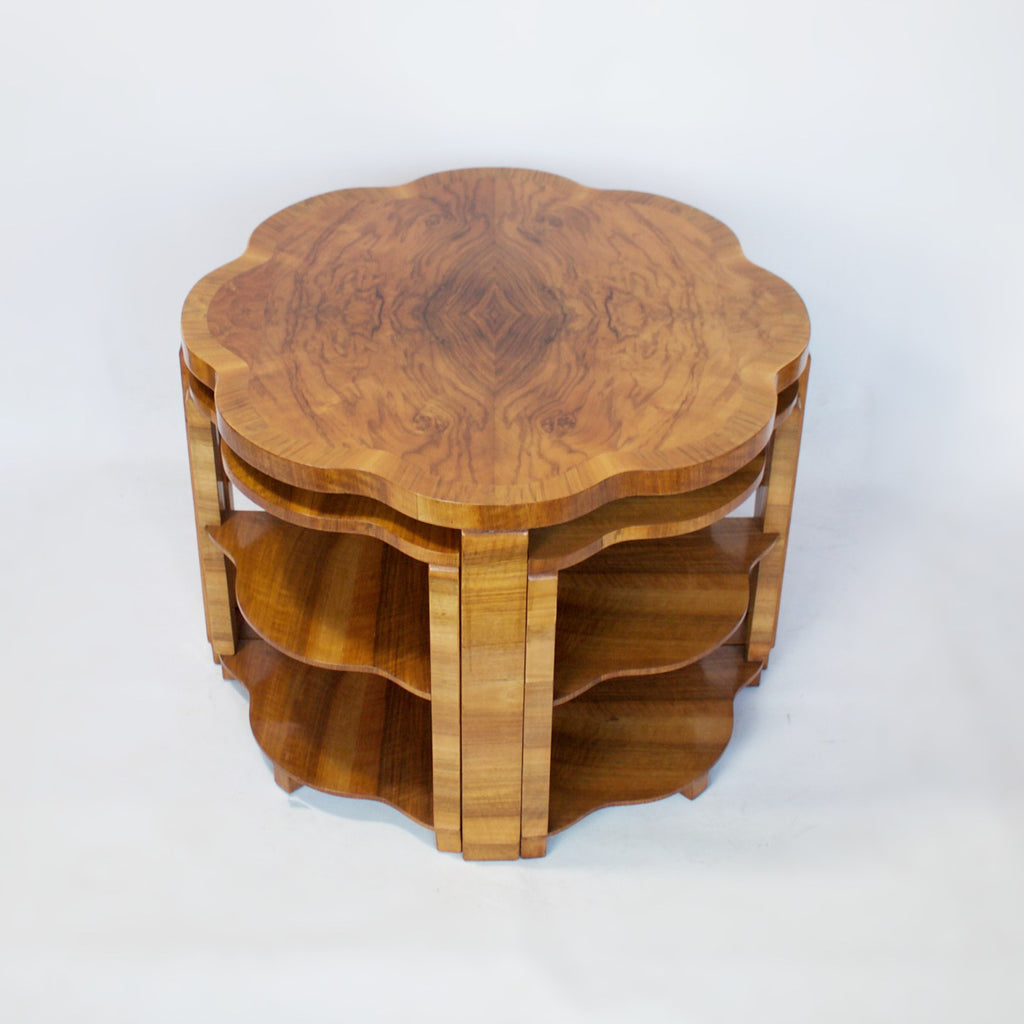Harry & Lou Epstein Art Deco Nest of Tables  Jeroen Markies Art Deco