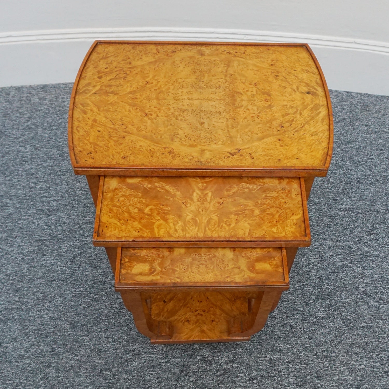 Vintage Art Deco Nest of Three Tables by Harry & Lou Epstein - Jeroen Markies Art Deco