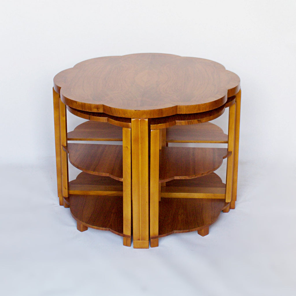 Art Deco Nest of Tables by Harry & Lou Epstein - Art Deco Coffee Tables -  Jeroen Markies Art Deco